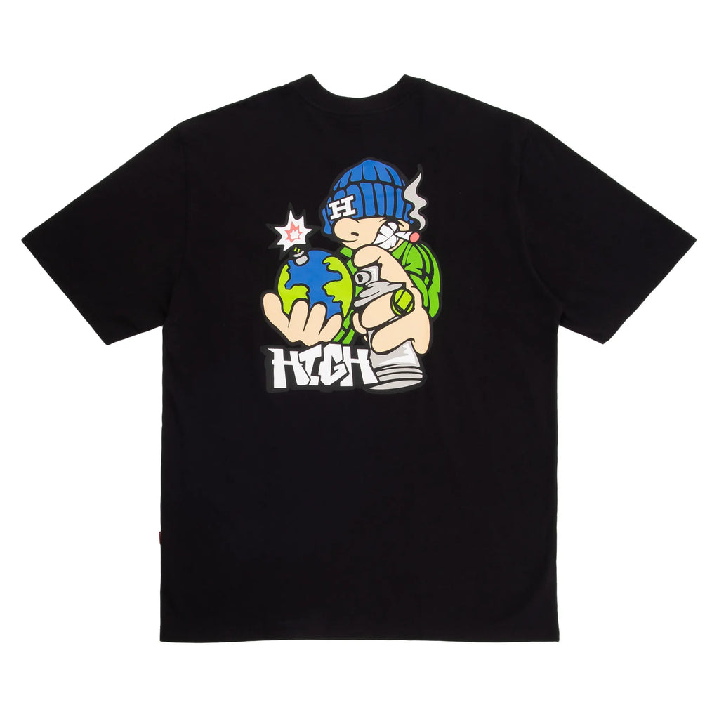 Tee Rebel Black - Four Street