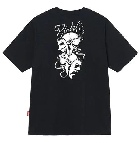 CAMISETA LAUGH NOW CRY LATER PRETA - Four Street