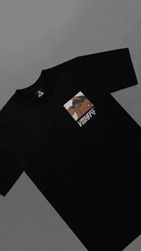 CAMISETA RÉGUA PRETA "BRAZART"