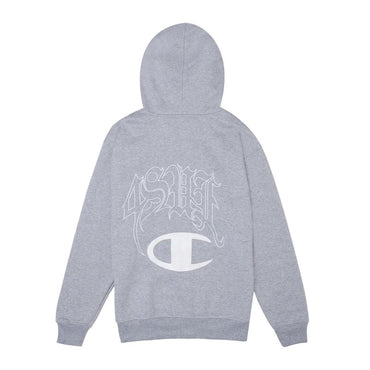 HOODIE SUF X CHAMPION 4 SUF Z GRAY
