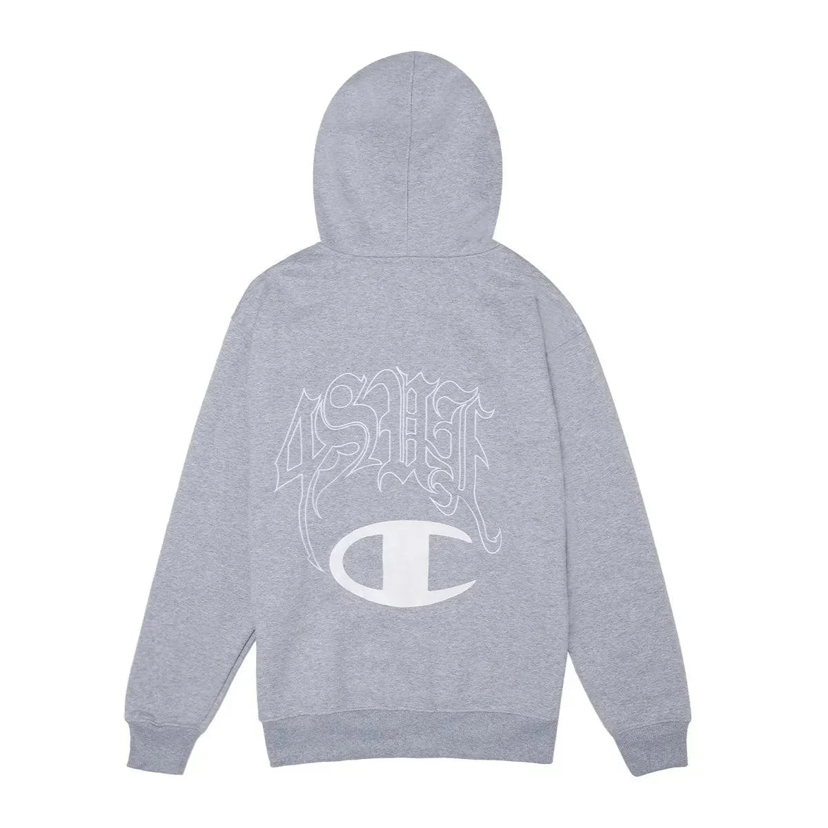 HOODIE SUF X CHAMPION 4 SUF Z GRAY - Four Street