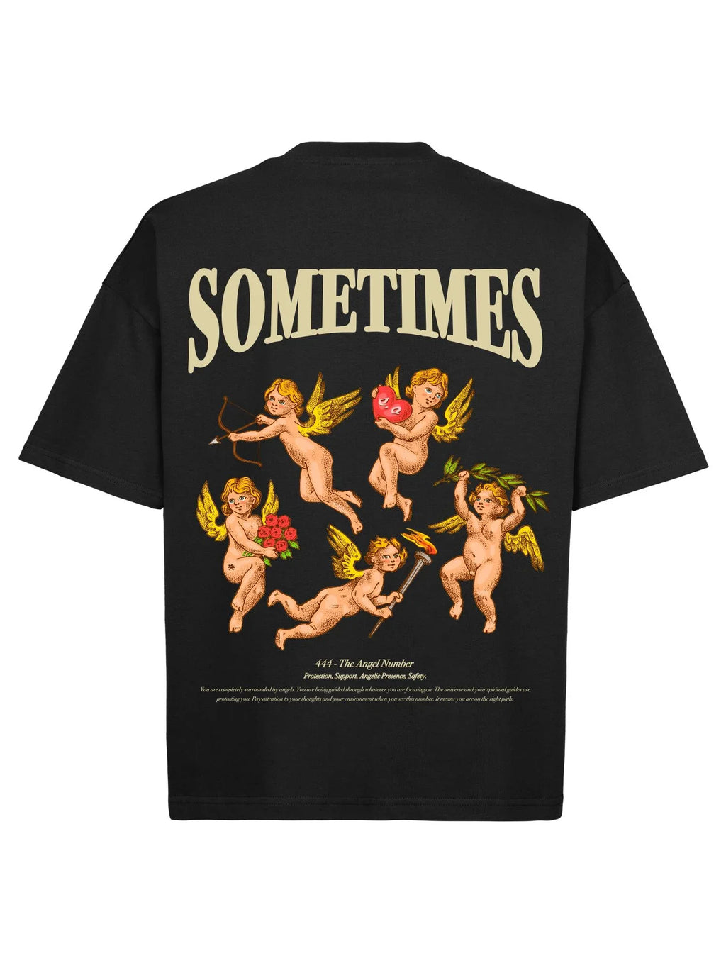 Camiseta Boxy Angel Number - Four Street
