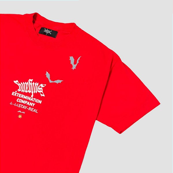 SUFGANG - Camiseta Extermination Company "Vermelho"