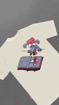 CAMISETA BREAK MOUSE OFF WHITE "BRAZART"