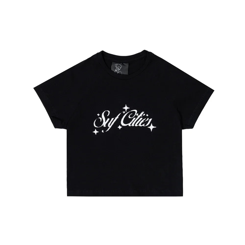 BABY TEE SUF CITIES BLACK - Four Street