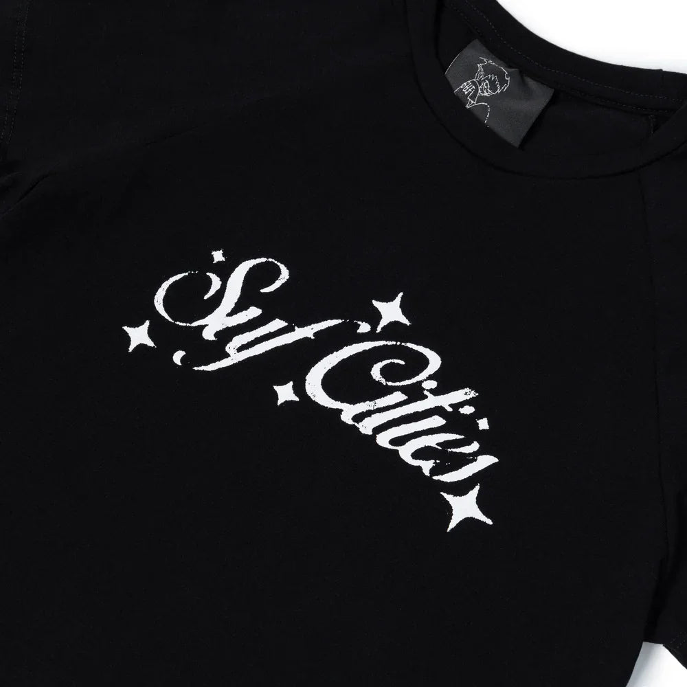 BABY TEE SUF CITIES BLACK - Four Street