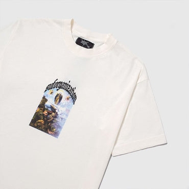 Camiseta Sufgang Bless The Haters Off-White