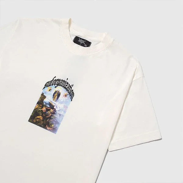 Camiseta Sufgang Bless The Haters Off-White - Four Street