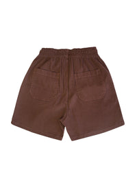 Short Cotelê Marrom