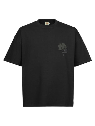 Camiseta Boxy Flowers