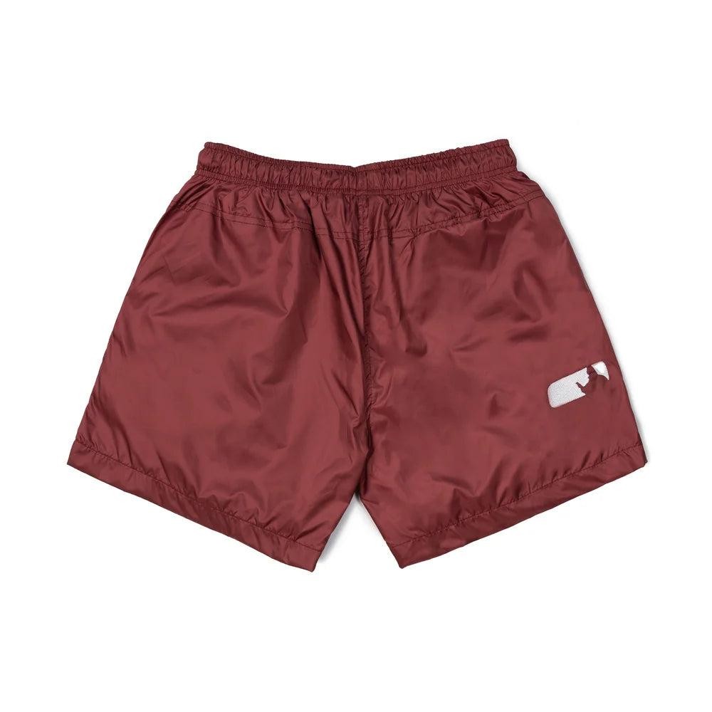 Shorts Sufgang Arabic Script Burgundy