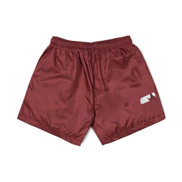 Shorts Sufgang Arabic Script Burgundy