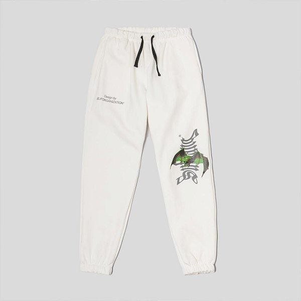 Calça Moletom Skull of Darkness Off-White