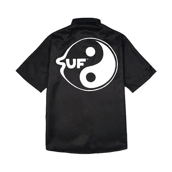 Camisa de Botão Sufgang Sufyang Preta - Four Street