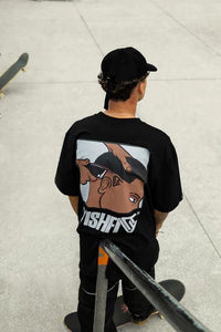 CAMISETA RÉGUA PRETA "BRAZART"