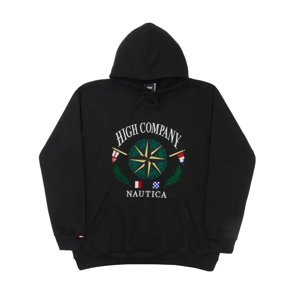 Hoodie Compass Black - Four Street