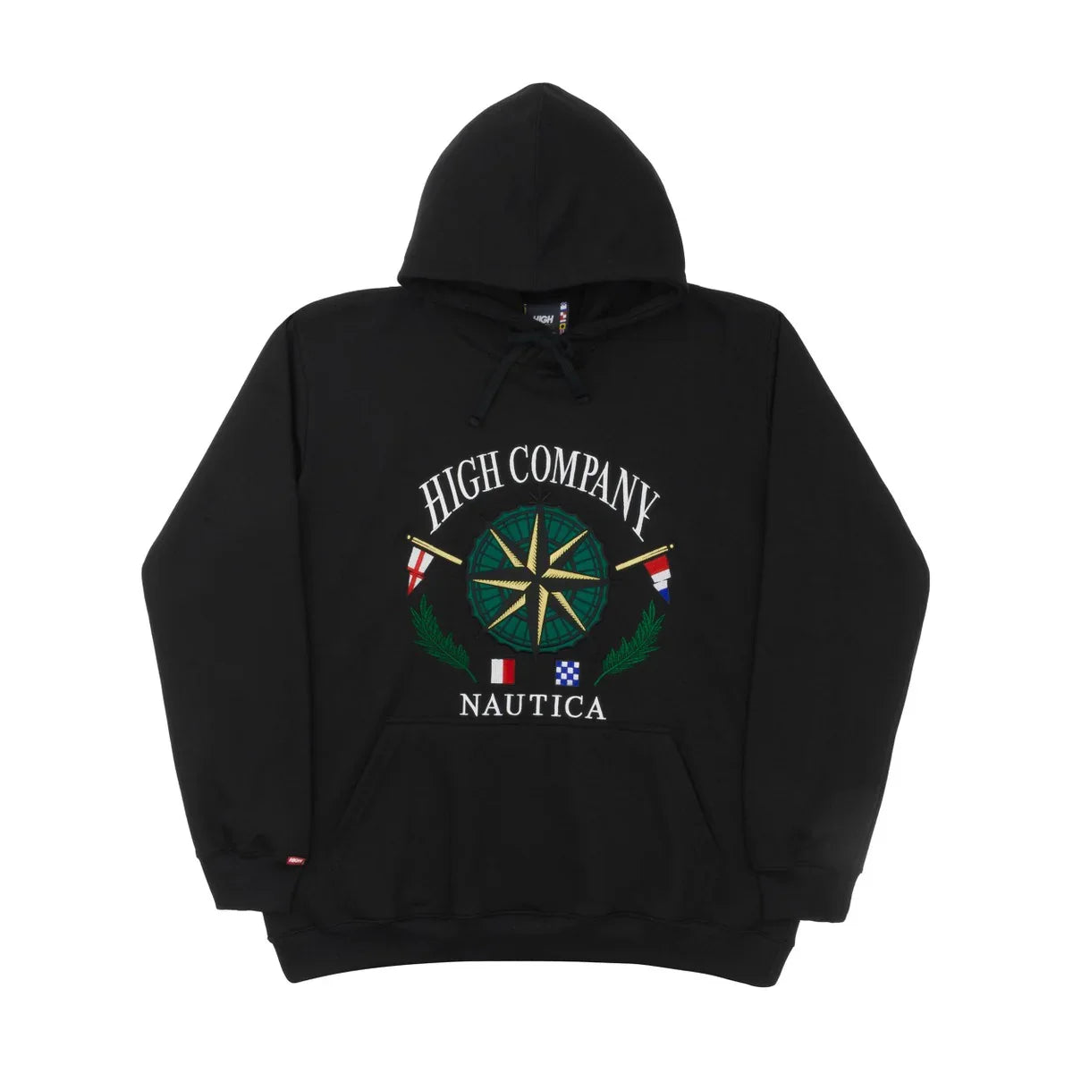 Hoodie Compass Black - Four Street