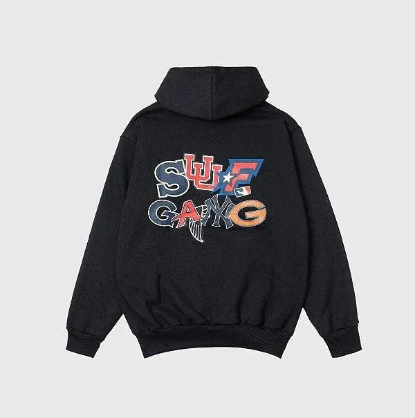 Moletom Sufcities Preto - Four Street