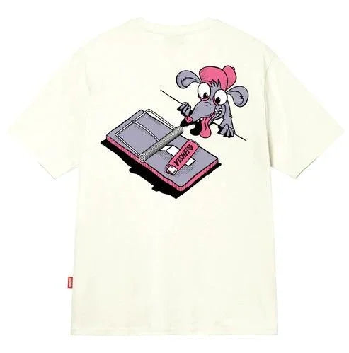 CAMISETA BREAK MOUSE OFF WHITE "BRAZART" - Four Street