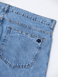 Calça Jeans Reta Clara