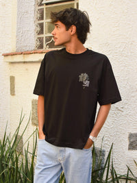 Camiseta Boxy Flowers