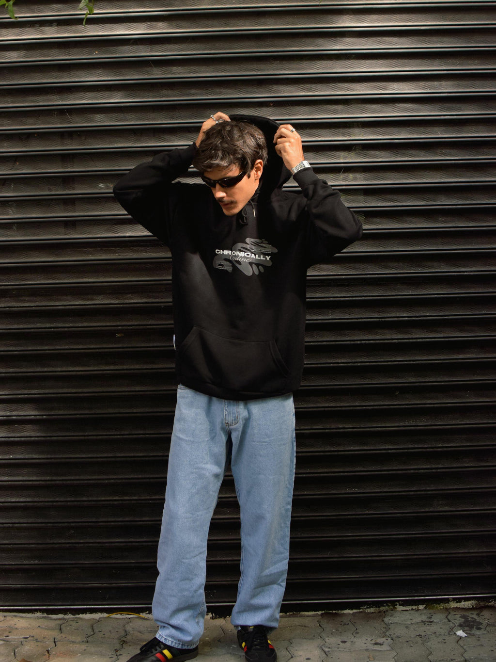 Moletom Canguru Chronically Online - Four Street