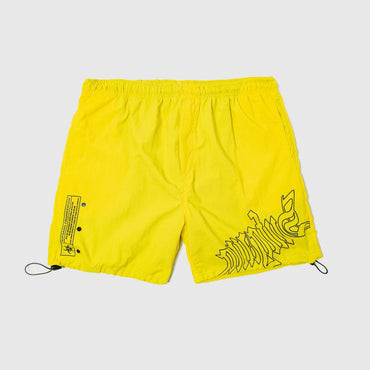 Shorts  Bolso Removível "Amarelo"