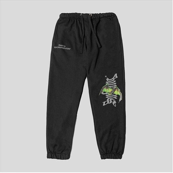 Calça Moletom Skull of Darkness Black