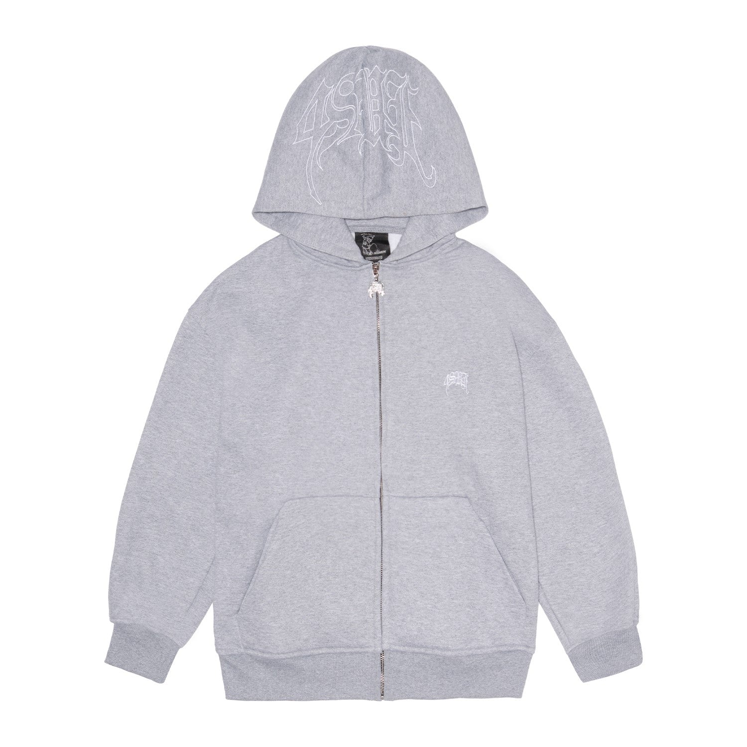 HOODIE ZÍPER 4SUF MIXED GRAY