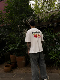 Camiseta Boxy Peach