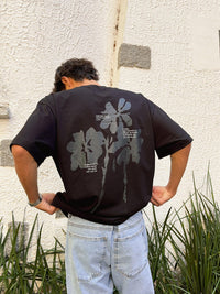 Camiseta Boxy Flowers