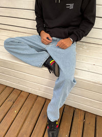 Calça Jeans Reta Clara