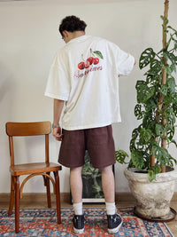 Short Cotelê Marrom