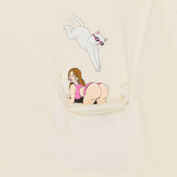 Jumpin In Pocket Tee (Natural) - Camiseta