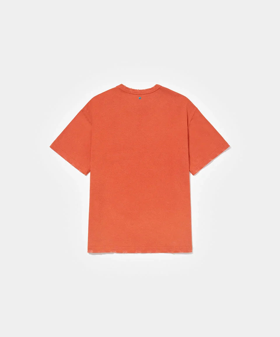 Logo T-shirt Vintage Orange