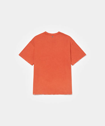 Logo T-shirt Vintage Orange