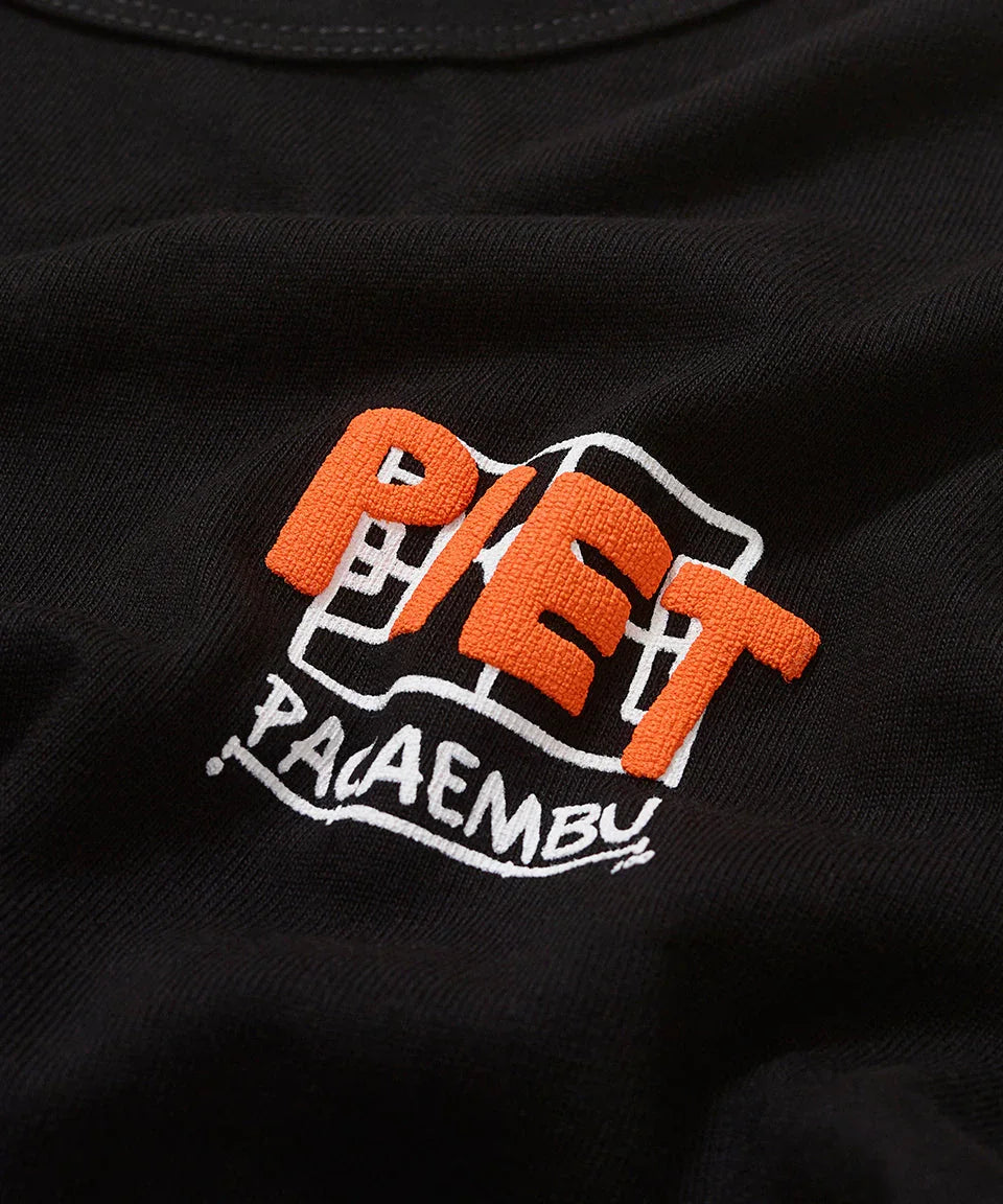 Piet + Pacaembu T-shirt - Black