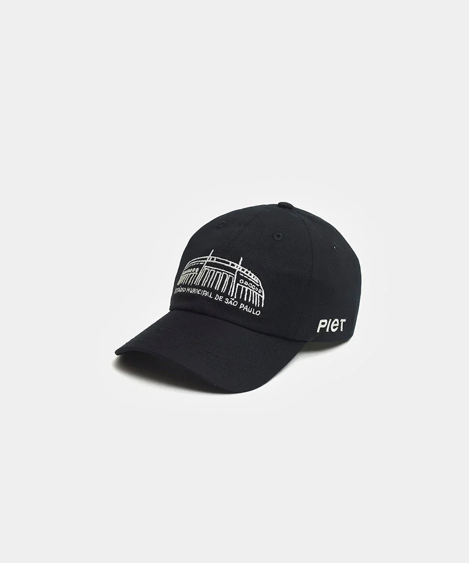 Piet + Pacaembu Cap - Black - Four Street