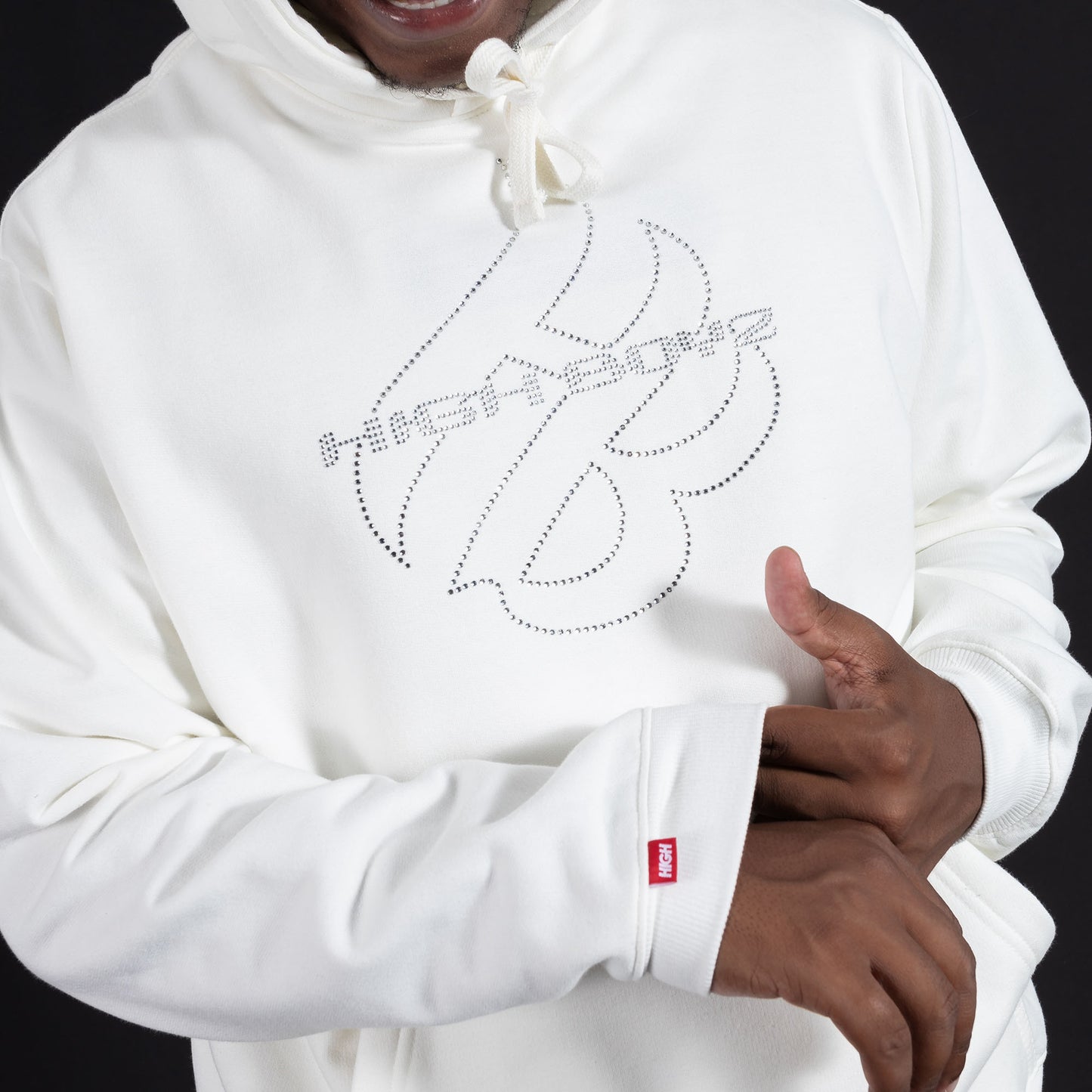 Hoodie Fella White