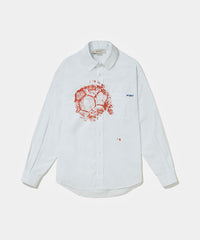 Football Long Sleeve Shirt White