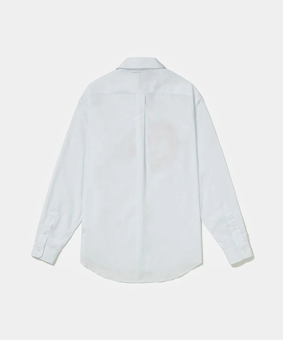 Football Long Sleeve Shirt White