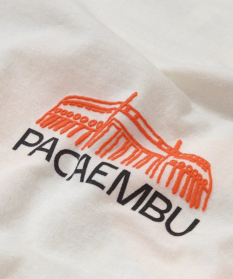 Piet + Pacaembu T-shirt - Bone White - Four Street