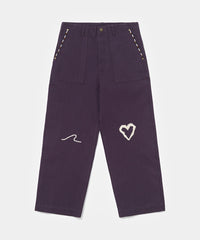 Selvedge Denim Pants - Purple