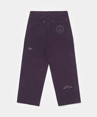 Selvedge Denim Pants - Purple