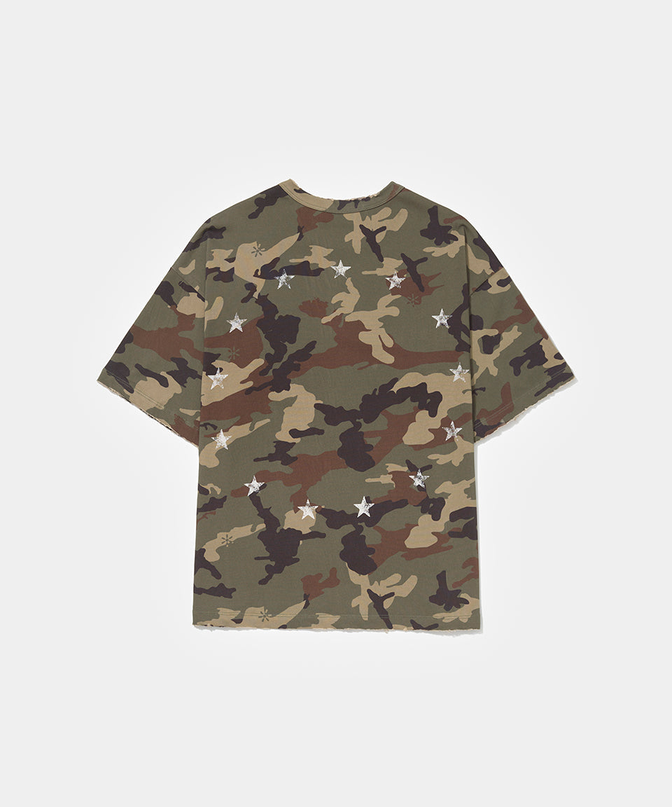 Camiseta PIET Camo Relaxed