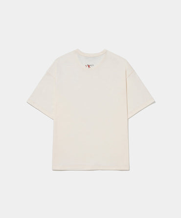Football Pocket T-shirt Bone White