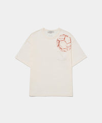 Football Pocket T-shirt Bone White