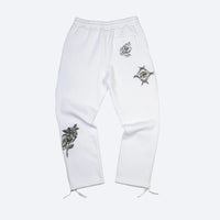 Inked Embroidered Fleece Pants