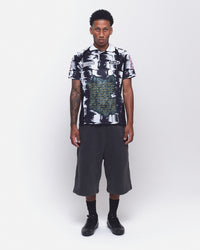BERMUDA MOLETINHO DOUBLE HAND PRETO