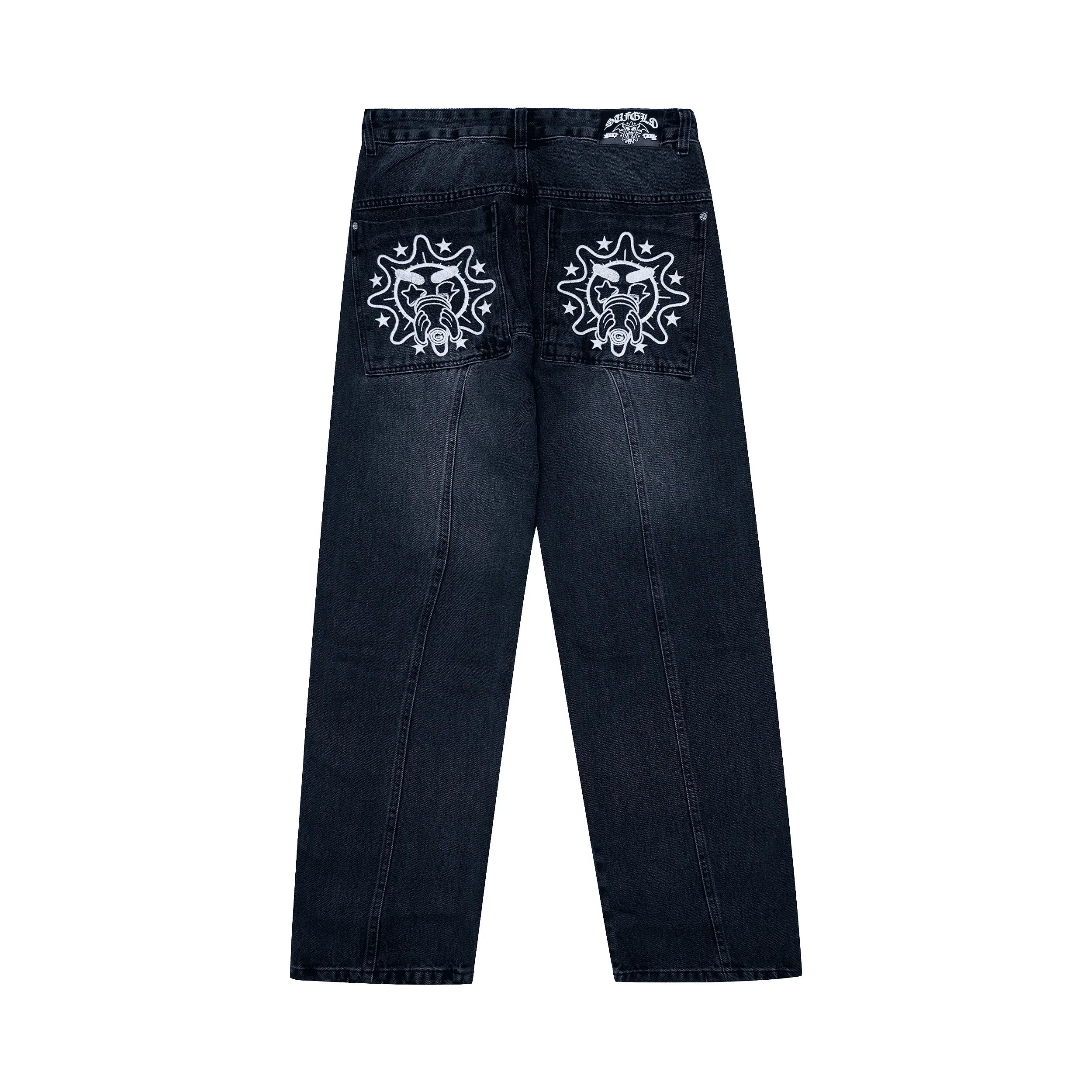 PANTS SUFGLO JEANS BLACK - Four Street